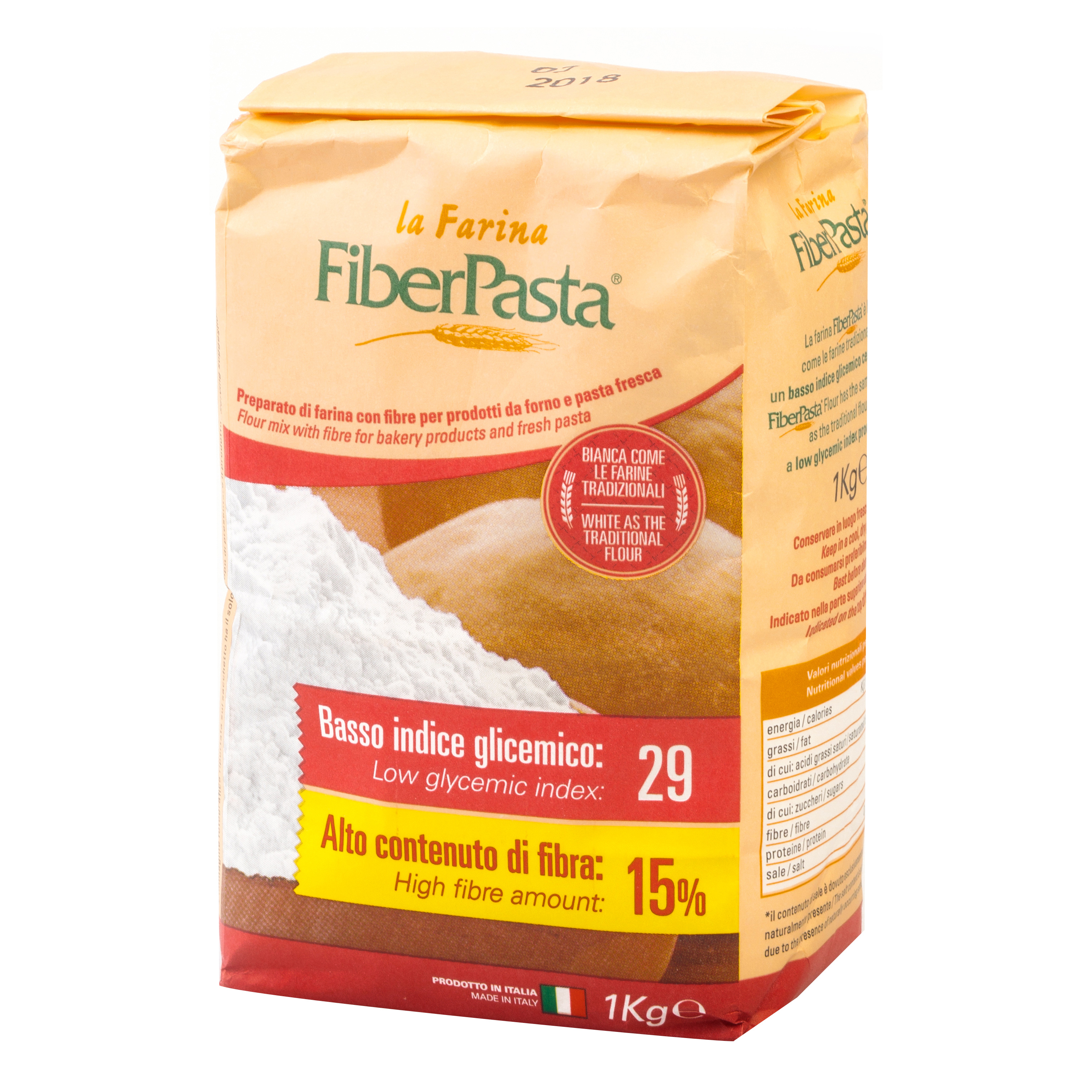 Fiberpasta farina 1 kg — confronto prezzi