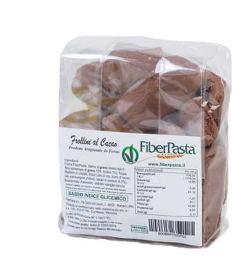 Fiberpasta frollini al cacao 250 g — confronto prezzi