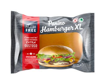 NUTRIFREE Panino Hamburger XL Senza Glutine 100 g Altro