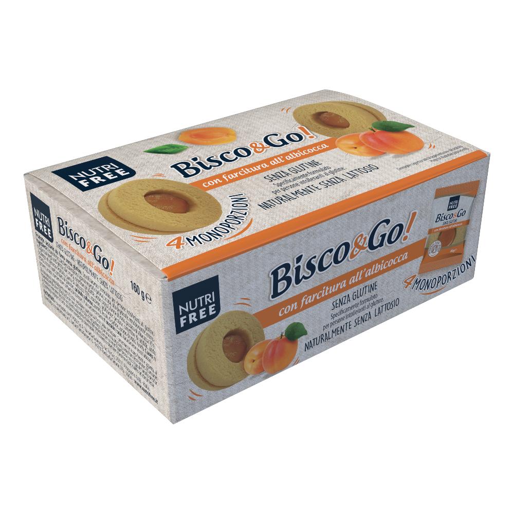 Nutrifree bisco&amp;go con farcitura all'albicocca 4x40 g — confronto prezzi