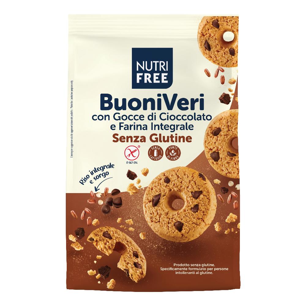 Nutrifree buoni veri con gocce di cioccolato 250 g — confronto prezzi
