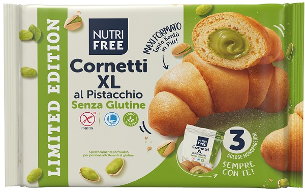Nutrifree cornetti xl pistacchio 240 g — confronto prezzi