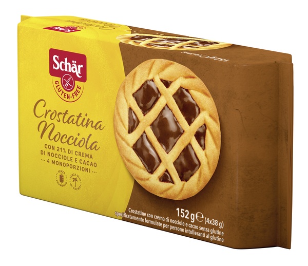 Schar crostatina nocciola 4 x 38 g
