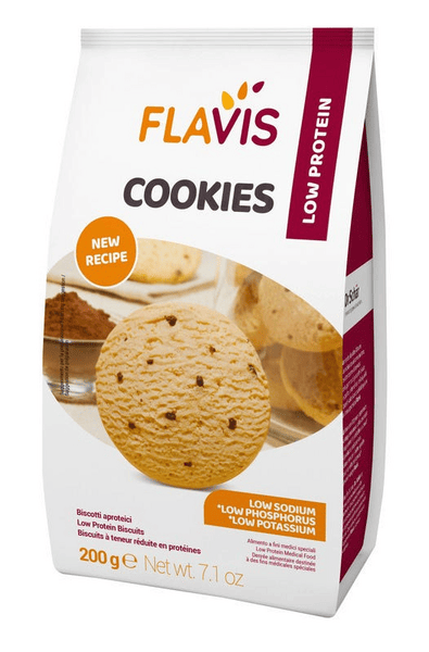 Mevalia Flavis Choco Chip Biscotti Aproteici con Pezzetti di Cioccolato 200 g — confronto prezzi