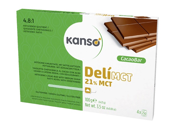 KANSO*MCT CACAO BAR 4X25G