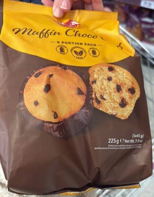 Schar muffin choco chip 225 g