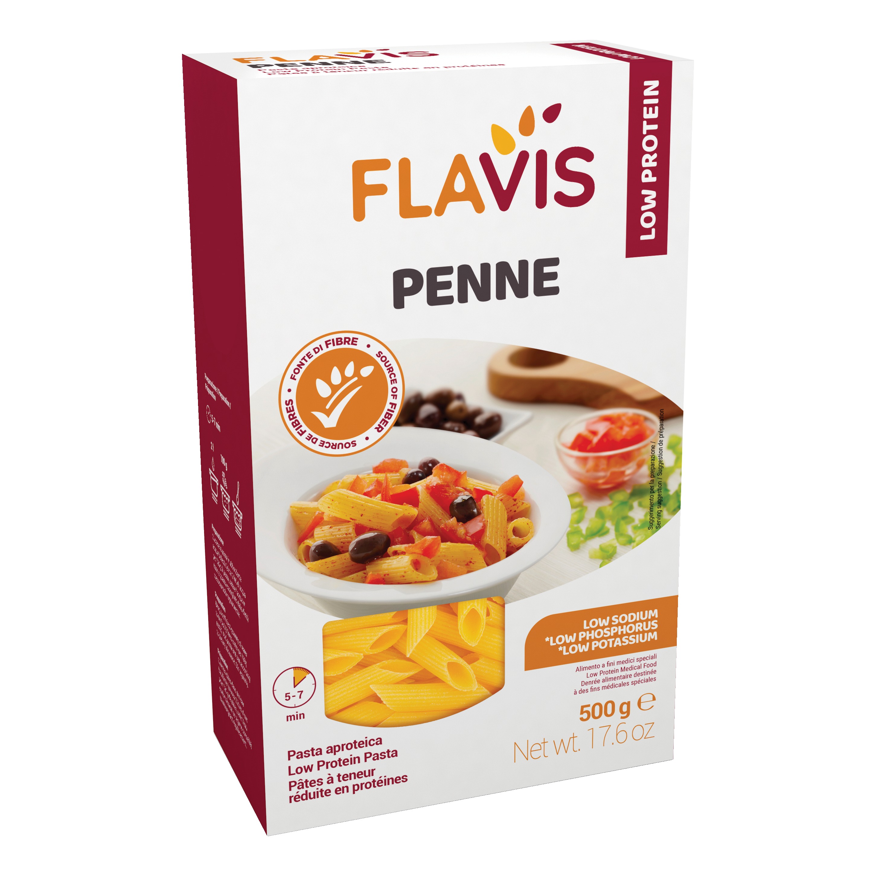 Mevalia flavis penne 500g