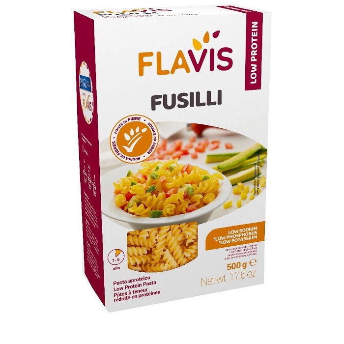 Flavis Pasta Aproteica Fusilli 500 Grammi