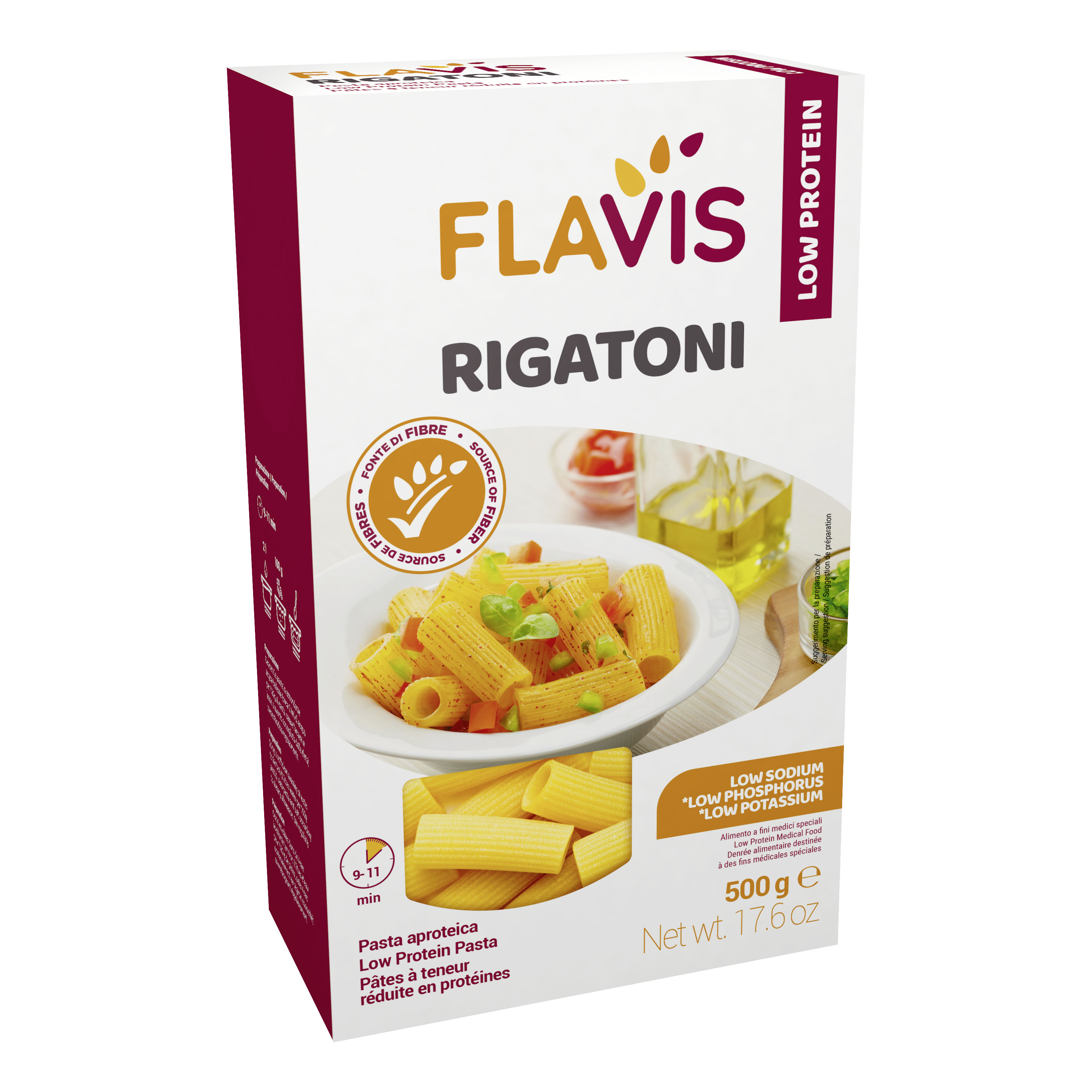 Flavis rigatoni aproteici 500 g