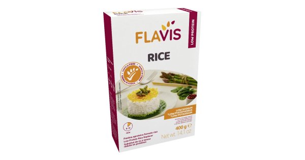 Flavis Rice Pasta Aproteica Formato Riso 400 Grammi