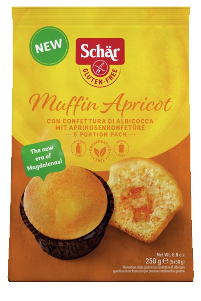 Schar muffin apricot 5 pezzi da 50 g — confronto prezzi