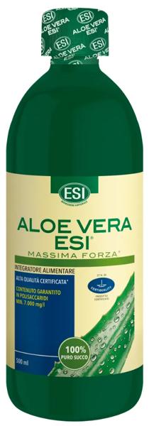 Esi Aloe Vera Succo Massima Forza Integratore Depurativo 500 ml
