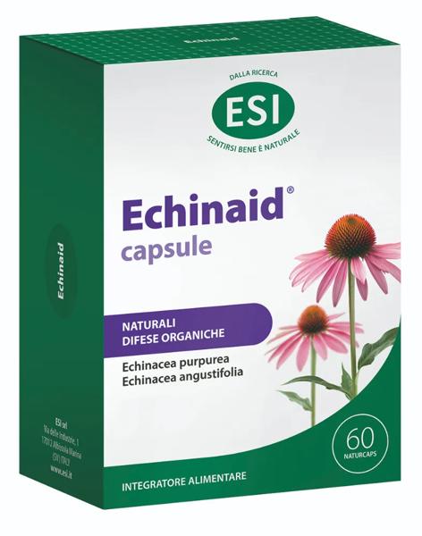 Esi Echinaid Naturcaps Integratore all'Echinacea per le Naturali Difese Immunitarie 60 Naturcaps