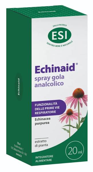 Esi Echinaid Gola Spray Analcolico all'Echinacea Integratore 20 ml