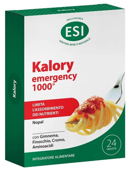 Esi Kalory Emergency 1000 Integratore Dietetico 24 Ovalette