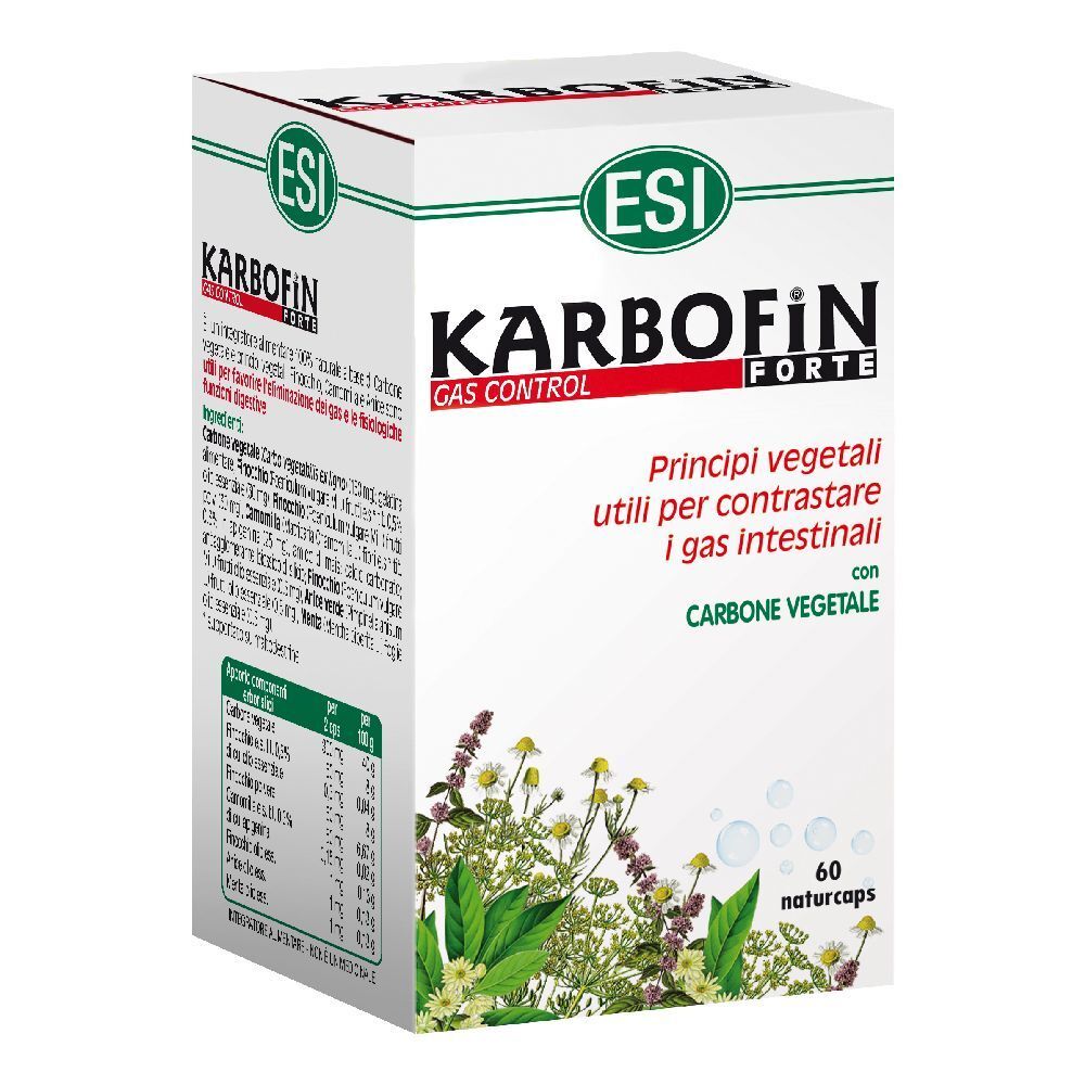 ESI KARBOFiN Forte 60 pz Capsule — confronto prezzi
