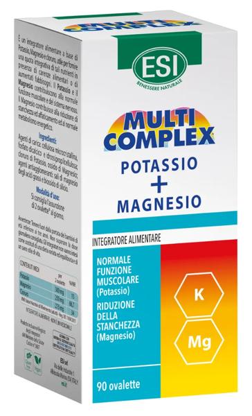 ESI Multicomplex Integratore Potassio Magnesio 90 Ovalette