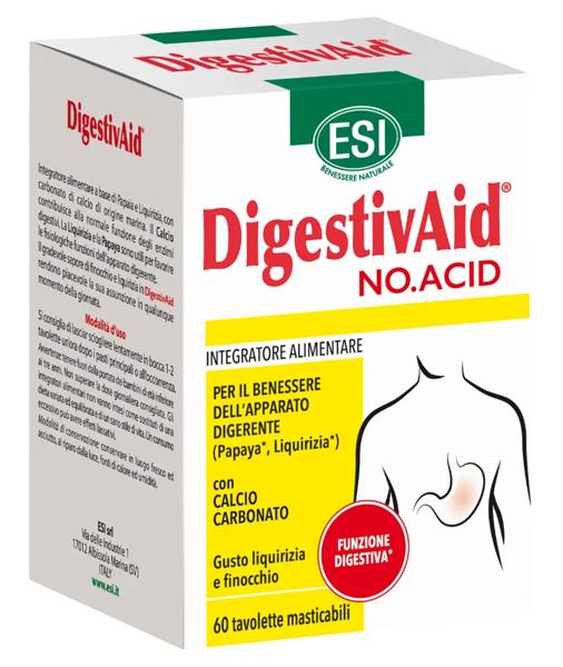 Digestivaid No.acid 60 Tavolette