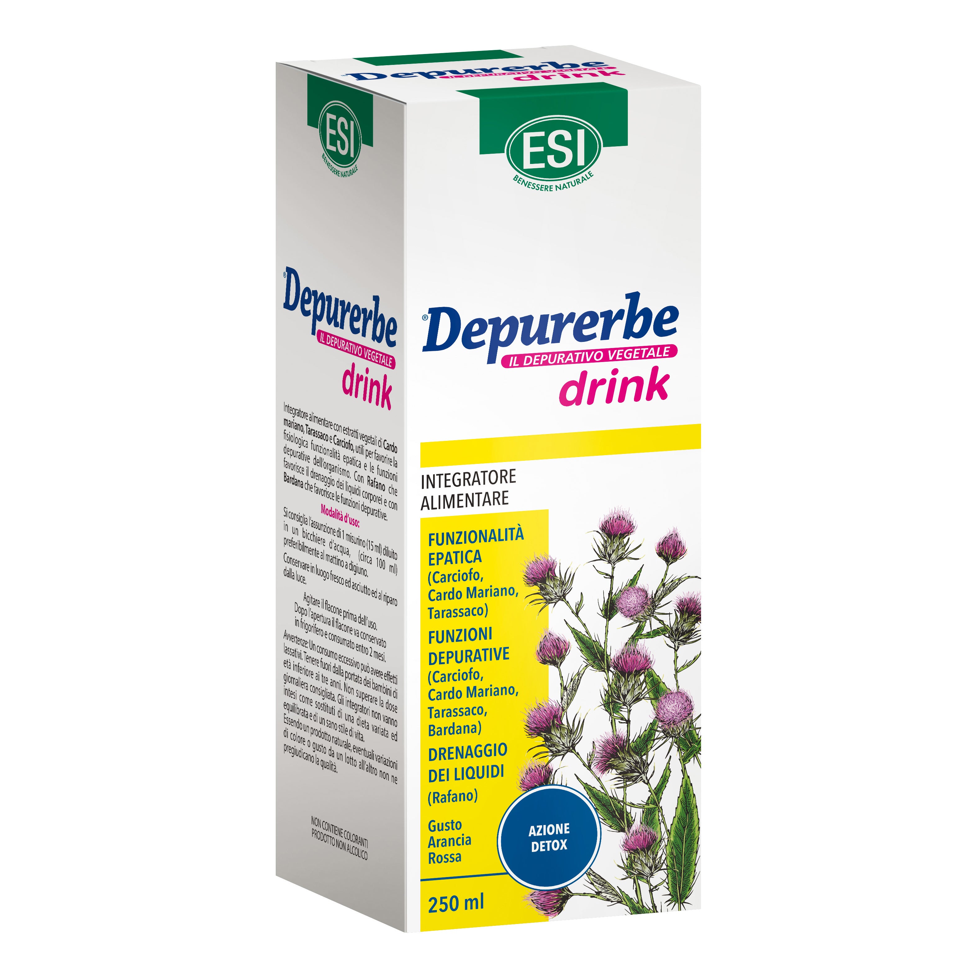 Esi Depurerbe Drink | Integratore Depurativo Fegato | 250 ml — confronto prezzi