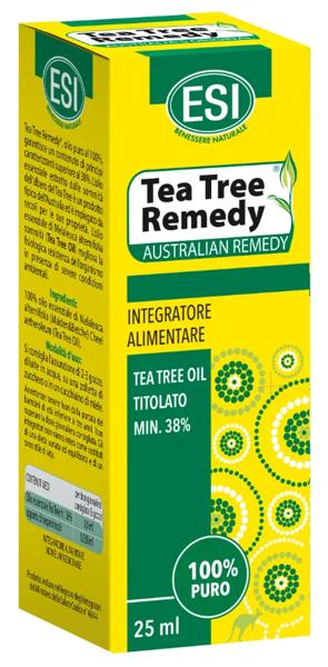 Esi Tea Tree Remedy Oil Olio Essenziale Puro di Tea Tree Integratore 25 ml