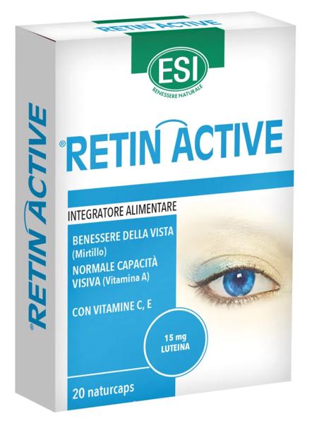 Esi Retin Active Integratore Per La Vista 20 Naturcaps — confronto prezzi