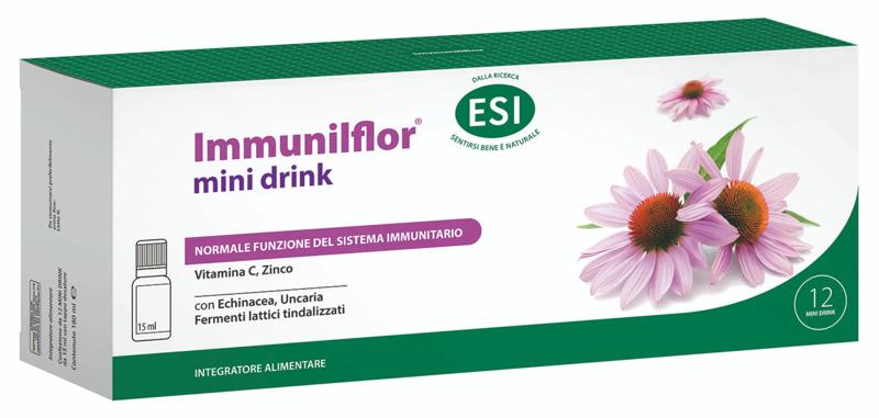 Esi Immunilflor Integratore Difese Immunitarie 12 Mini Drink
