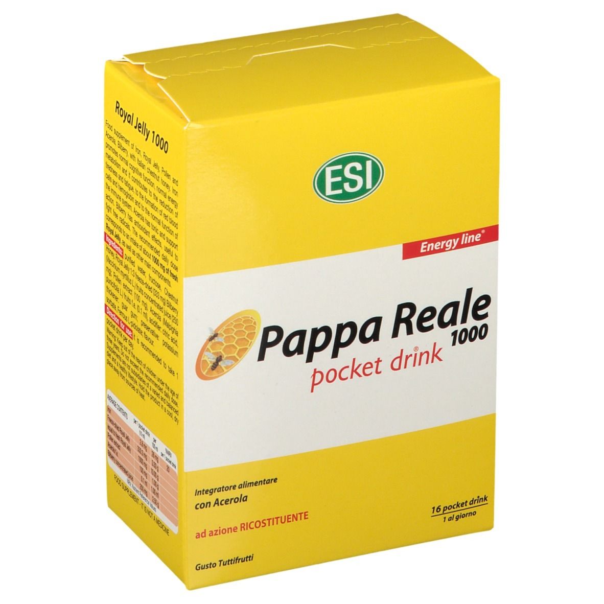 ESI Pappa Reale 1000 Pocket Drink 16x10 ml Flaconcini bevibili