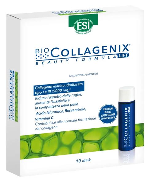 Esi Biocollagenix Integratore di Collagene 10 Drink