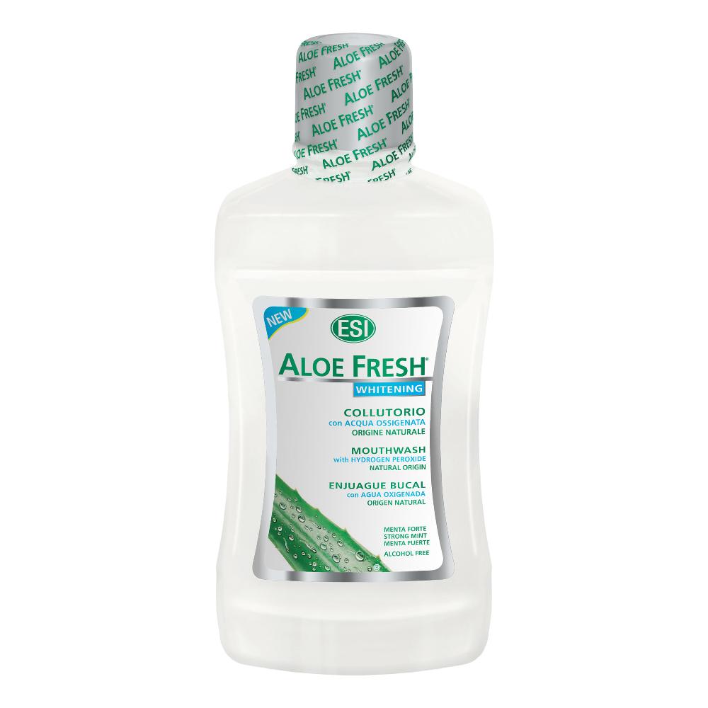 Esi - Aloe Fresh Collutorio Whitening 500ml - Collutorio Menta Forte Sbiancante
