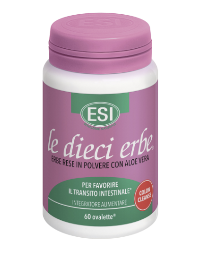 Esi Le Dieci Erbe Colon Cleanse per la regolarità intestinale 60 ovalette — confronto prezzi
