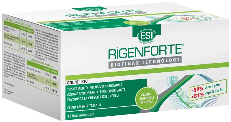 Esi Rigenforte Lozione Urto Trattamento Caduta Capelli 12 Fiale