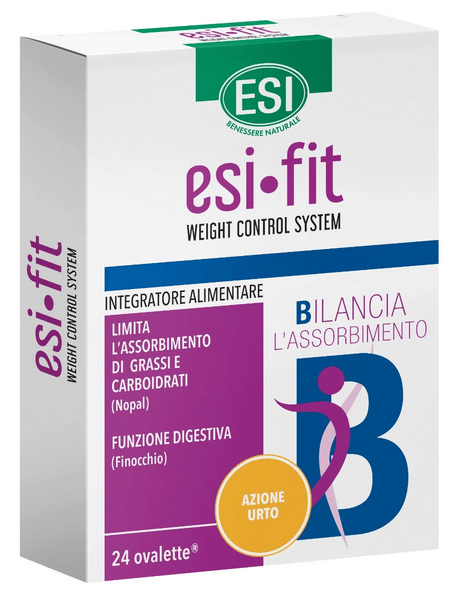 ESI Fit - B Azione Urto Integratore per assorbimento Grassi, 24 Ovalette — confronto prezzi