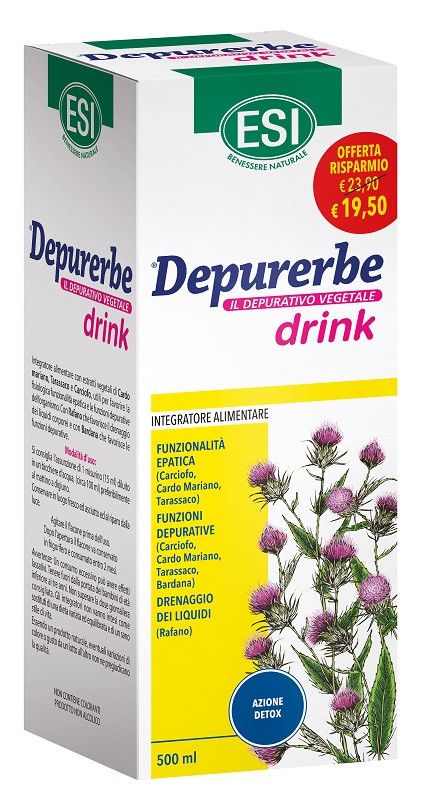 Esi Depurerbe per la funzionalità epatica e depurativa 500ml — confronto prezzi