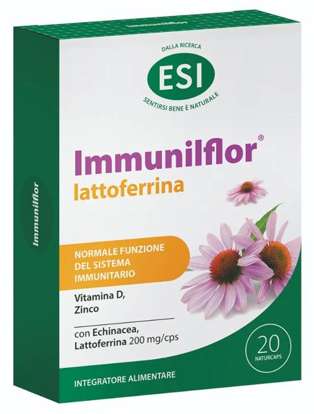 Esi Immuniflor Lattoferrina Integratore 20 Capsule
