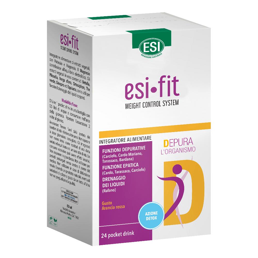 Esi - Fit Depura Confezione 24 Pocket Drink (Scadenza Prodotto 28/10/2026)