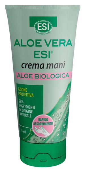 Esi Aloe Vera Crema Mani 75 ml Idratante e Lenitiva Rapido Assorbimento