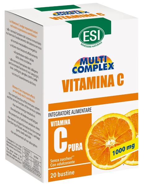 Esi Multi Complex Vitamina C Integratore 20 Bustine — confronto prezzi