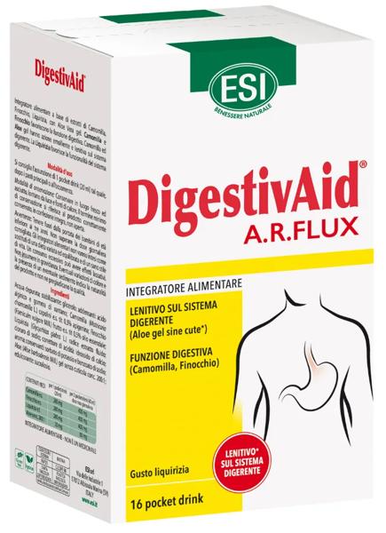Esi Digestivaid Ar Flux Integratore Digestivo Camomilla Finocchio 16 Pocket Drink — confronto prezzi