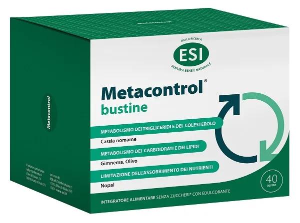 Esi Metacontrol Integratore per Sindrome Metabolica 40 Bustine