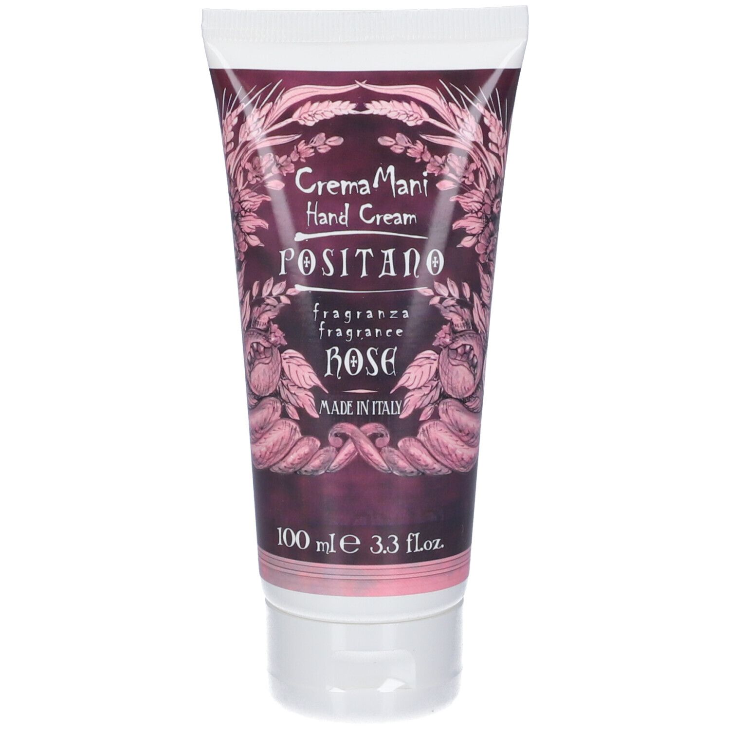 Rudy Profumi Crema Mani Idratante Linea Positano Rosa Damascena 100 ml Handcreme