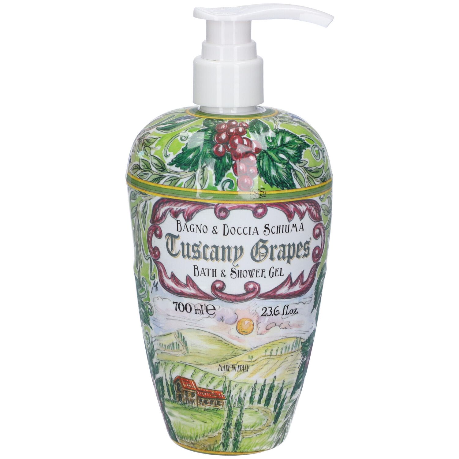Rudy Profumi Bagno Docciaschiuma Linea Tuscany Grapes 700 ml Schiuma da bagno — confronto prezzi
