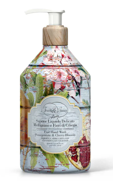 Rudy Profumi Sapone Liquido Fruit & Juice Melograno e Fiori di Ciliegio 500 ml