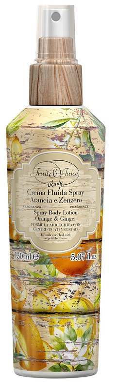 FRUIT & JUICE CREMA FLUIDA SPRAY ARANCIA ZENZERO 150 ML — confronto prezzi