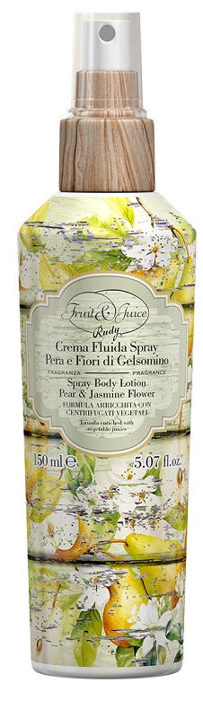 fruit & juice crema fluida spray pera gelsomino 150 ml — confronto prezzi