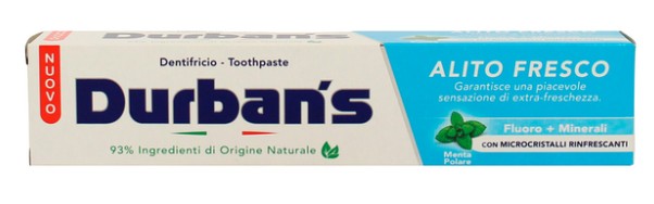 DURBANS DENTIFRICIO 75ML ALITO FRESCO — confronto prezzi