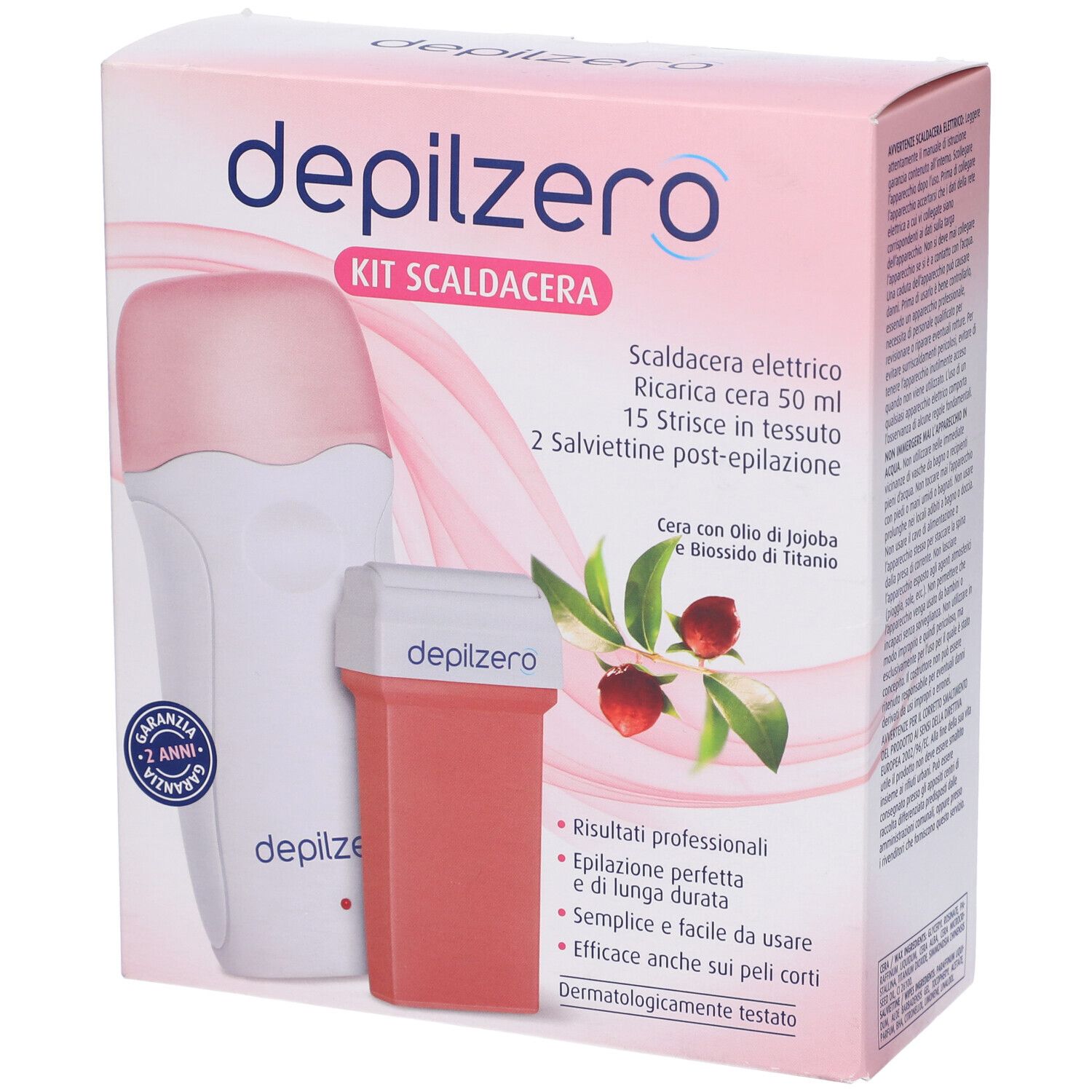 DEPILZERO KIT SCALDACERA+RIC