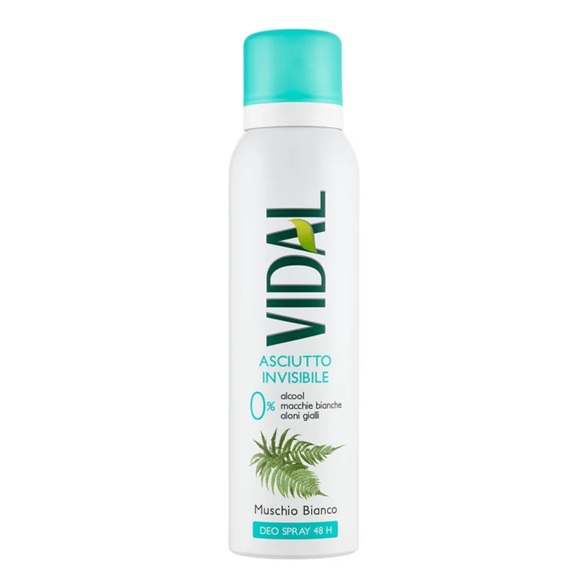 VIDAL - DEODORANTE SPRAY MUSCHIO BIANCO