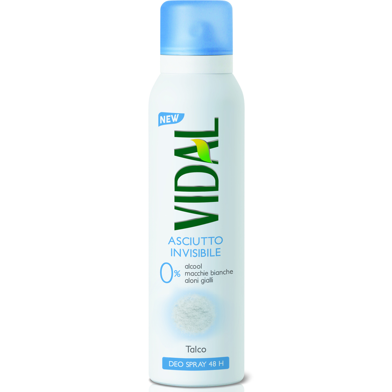 VIDAL - Deodorante spray con talco 150 ml