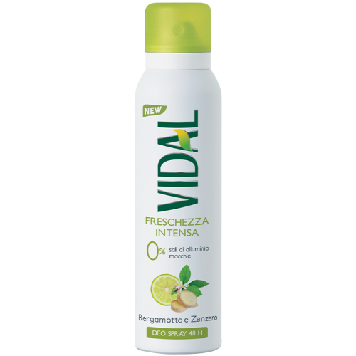 VIDAL - Bergamotto & Zenzero - Deodorante Spray 150 ml — confronto prezzi