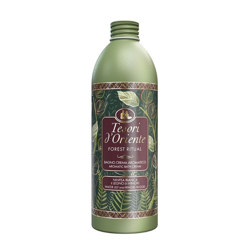 Tesori D'Oriente - Forest ritual - bagno crema alla ninfea bianca & legno di honoki 500 ml — confronto prezzi